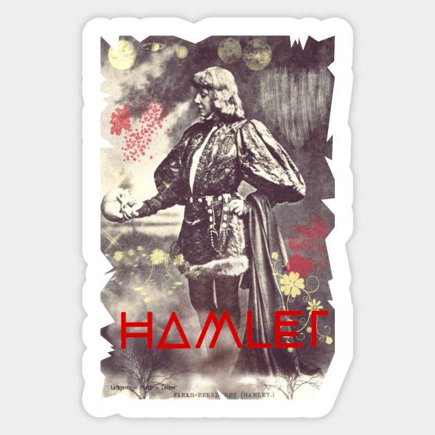 Hamlet Sticker by GenaroW